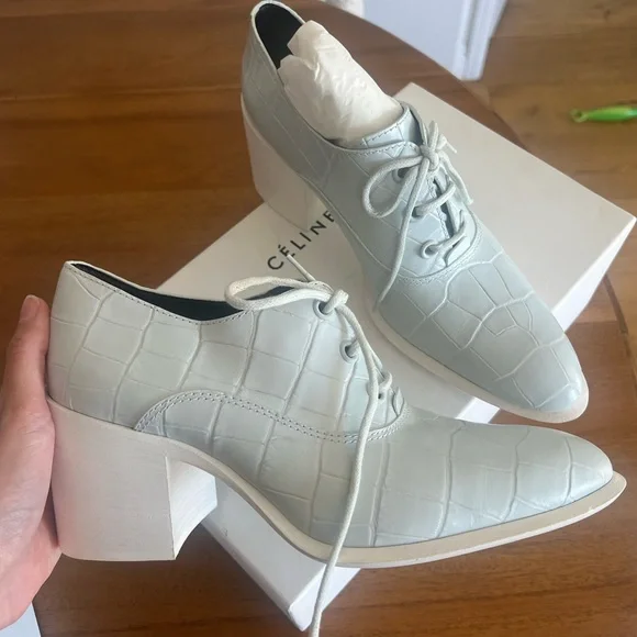 New in box Celine Oxford heels - Picture 1 of 5